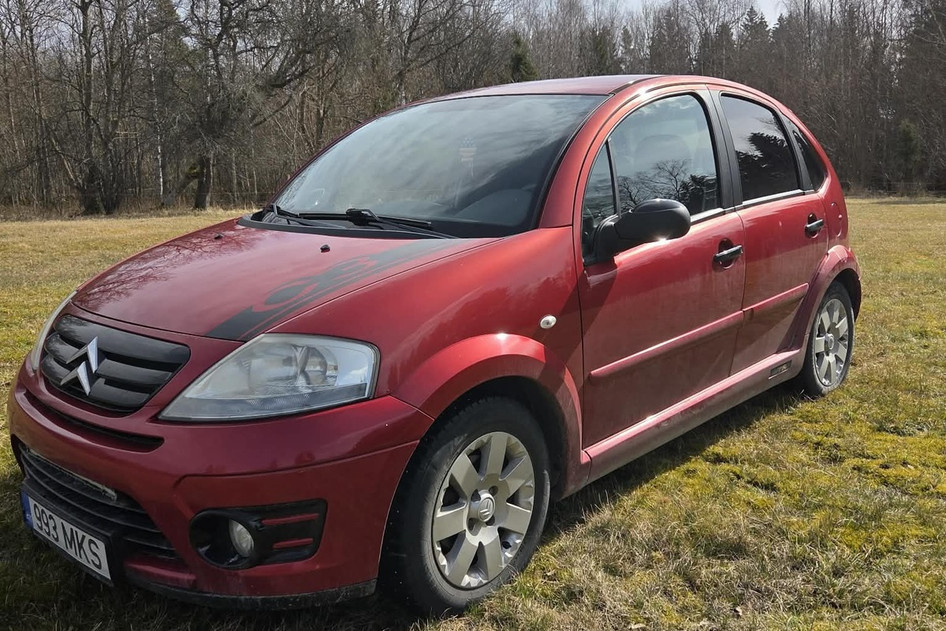 Citroën C3, 2007, 1.4, 54 kW, bensiin, manuaal, esivedu