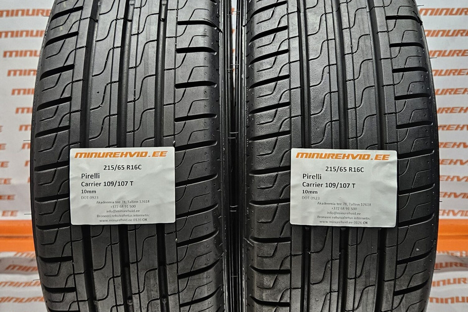 Подержанный летняя шина 215/65R16 Pirelli Carrier 109/107 T