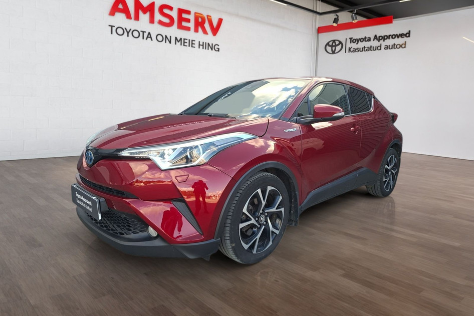 Toyota C-HR, 2019, 1.8, 72 kW, hübriid (bensiin/elekter), automaat, esivedu