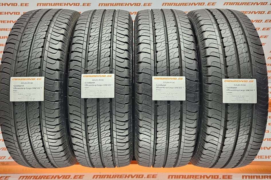 Kasutatud suverehv 215/65R15 GoodYear EfficientGrip Cargo 104/102 T