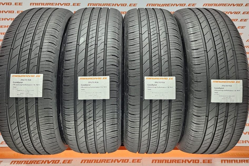 Kasutatud suverehv 205/55R16 GoodYear EfficientGrip Performance 2 XL 94/V