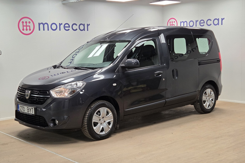 Dacia Dokker, 2019, 1.6, 80 kW, bensiin+lpg, manuaal, esivedu
