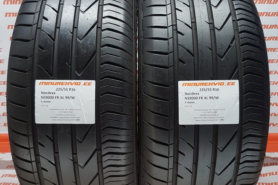 Kasutatud suverehv 225/55R16 Nordexx NS9000 FR XL 99/W