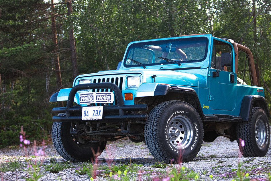 Jeep Wrangler, 1995, 2.5, 89 kW, benzinas, mechaninė, visų varomųjų ratų pavara