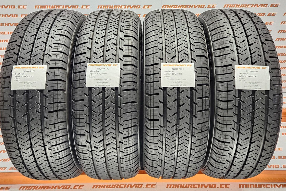 Подержанный летняя шина 215/60R17 Michelin Agilis + 104/102 H 1524 + 4622