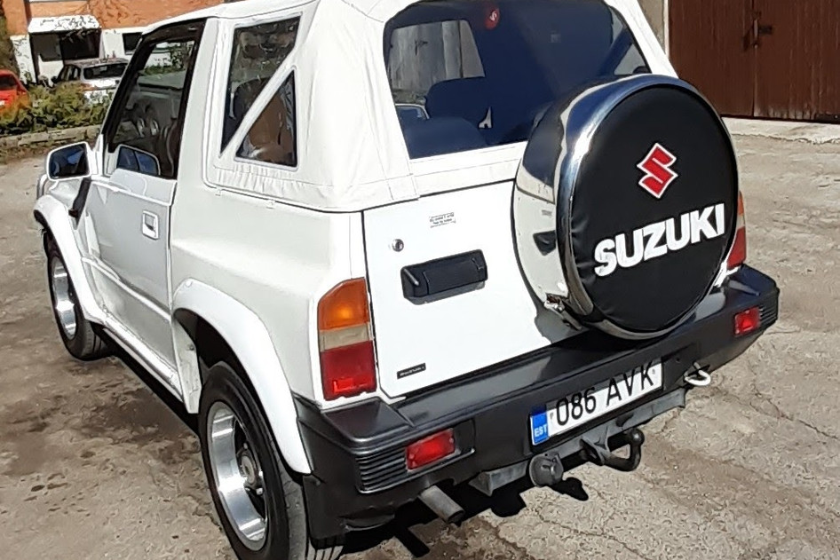 Suzuki Vitara, 1990, 1.6, 60 kW, bensiin, manuaal, nelikvedu