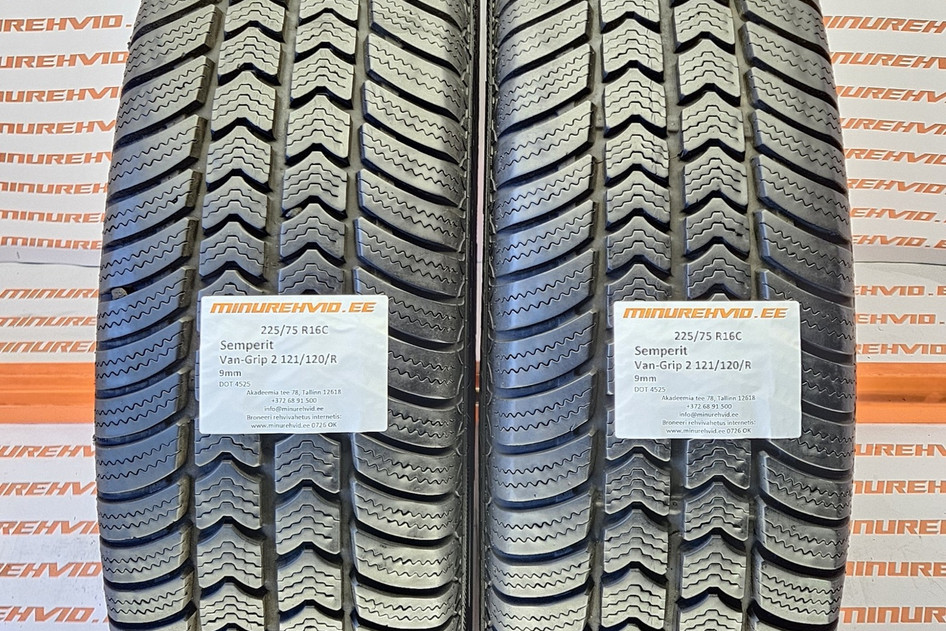 Used studless winter tire 225/75R16 Semperit Van-Grip 2 121/120/R