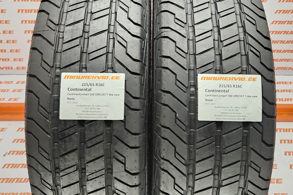 Kasutatud suverehv 215/65R16 Continental ContiVanContact 100 109/107 T like new