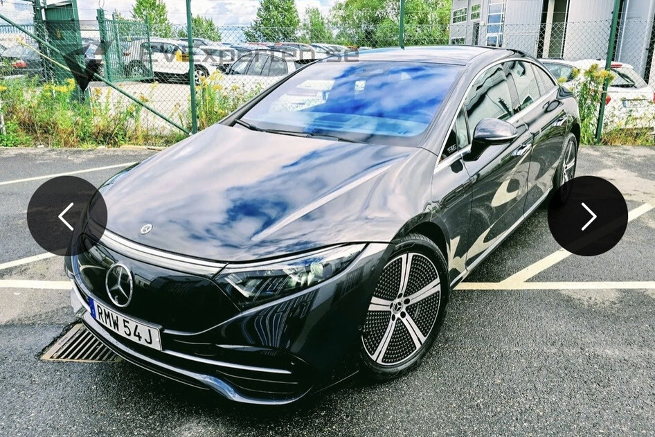 Mercedes-Benz EQS, 2022, 135 kW, elekter, automaat, tagavedu