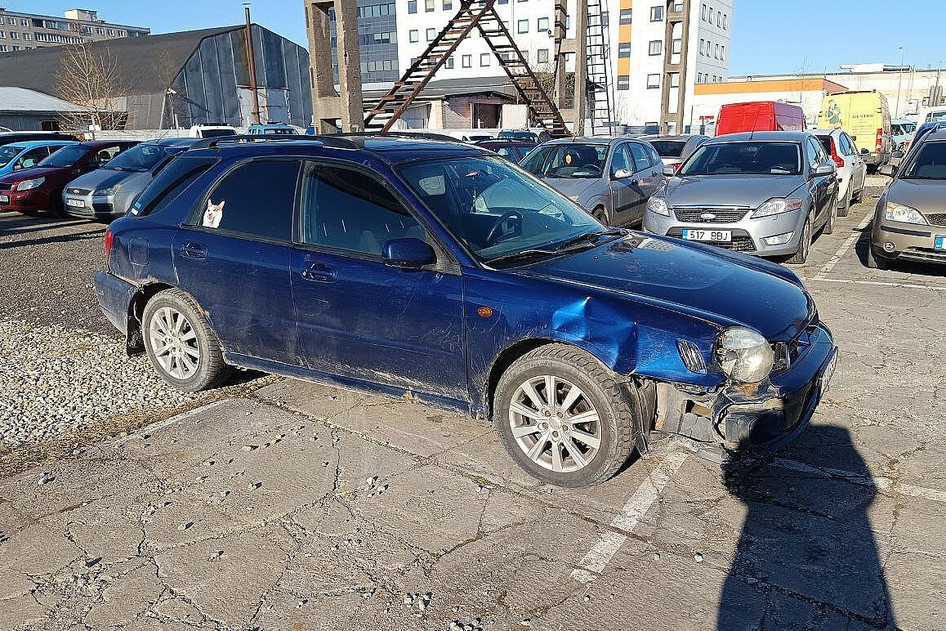 Subaru Impreza, 2002, 1.6, 70 kW, benzinas, mechaninė, visų varomųjų ratų pavara