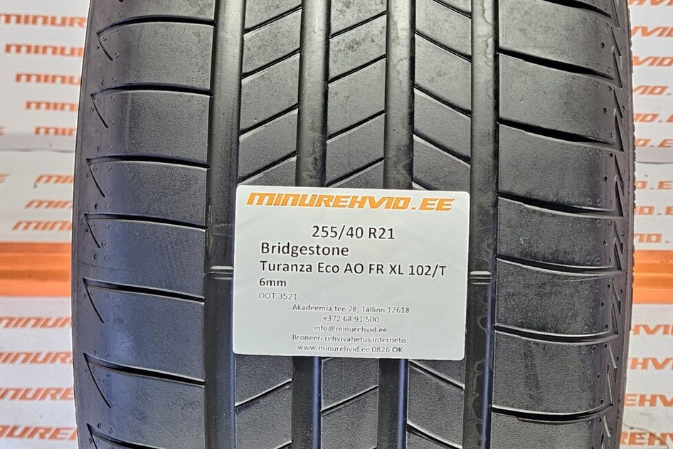 Kasutatud suverehv 255/40R21 Bridgestone Turanza Eco AO FR XL 102/T