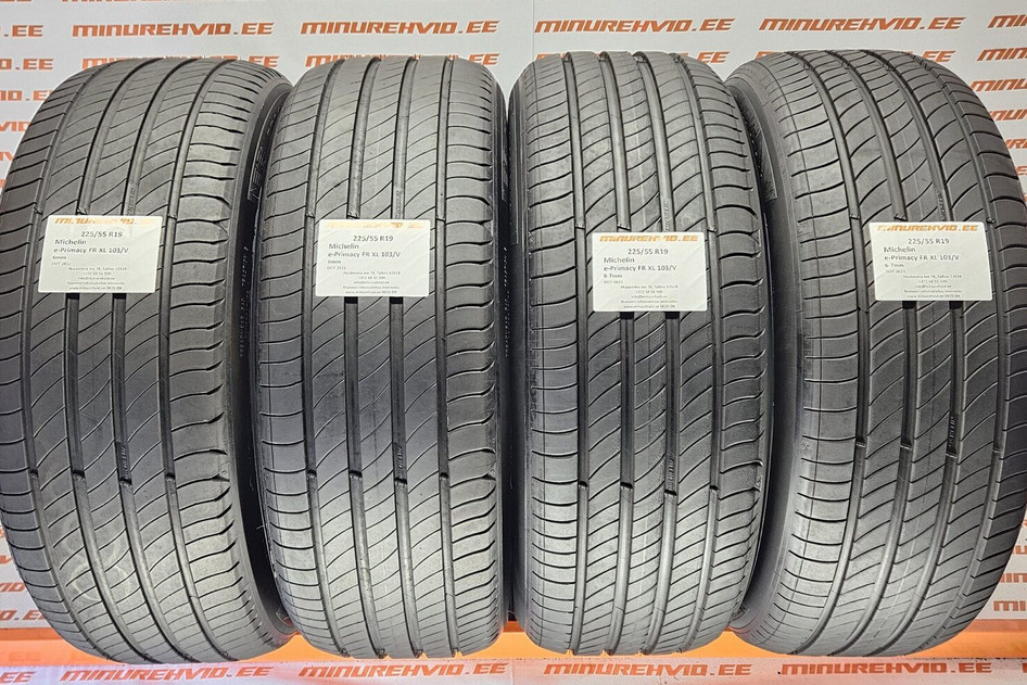 Kasutatud suverehv 225/55R19 Michelin e-Primacy FR XL 103/V 2x0823 2x2822