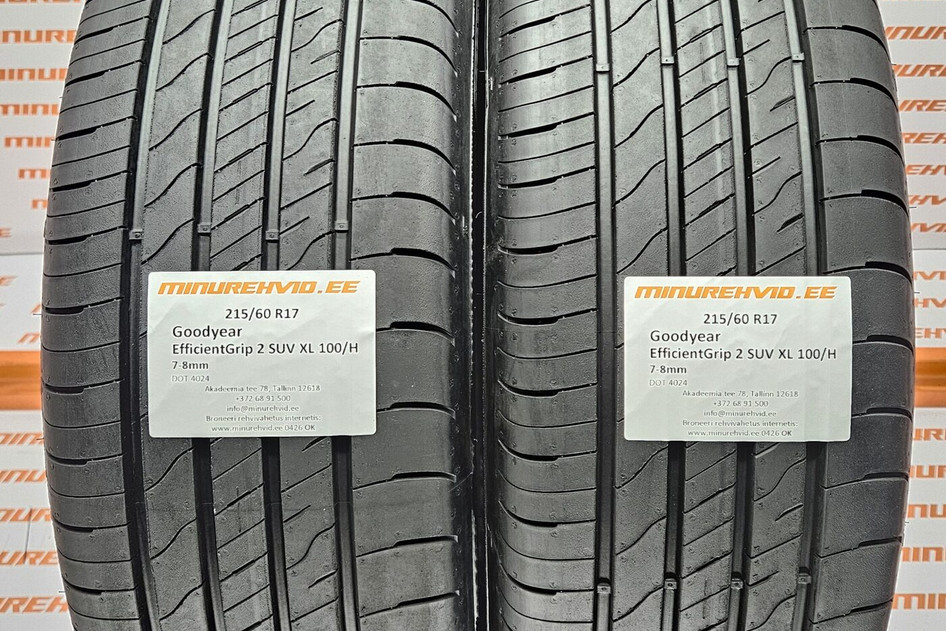 Kasutatud suverehv 215/60R17 GoodYear EfficientGrip 2 SUV XL 100/H 4024