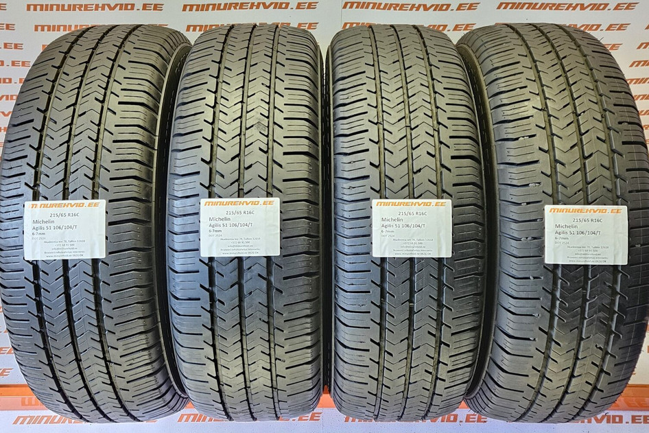 Kasutatud suverehv 215/65R16 Michelin Agilis 51 106/104/T