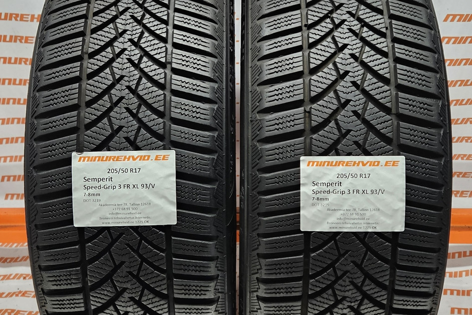 Used studless winter tire 205/50R17 Speed-Grip 3 FR XL 93/V
