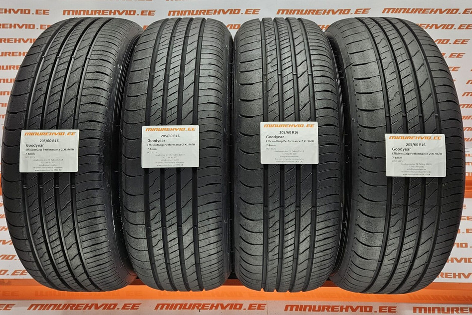 Used summer tire 205/60R16 GoodYear EfficientGrip Performance 2 XL 96/H 3125