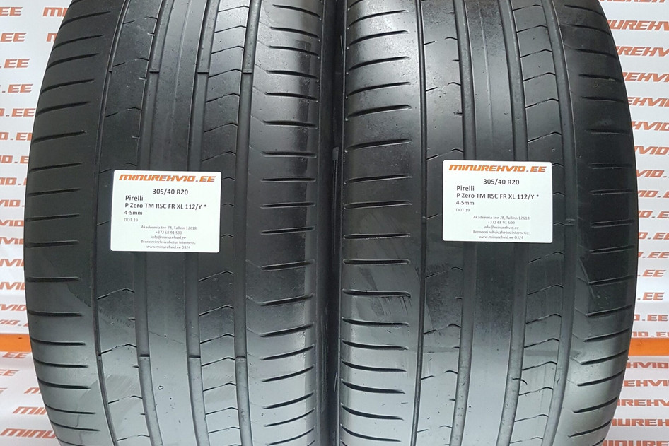 Kasutatud suverehv 305/40R20 Pirelli P Zero PZ4 RSC FR XL 112/Y /*