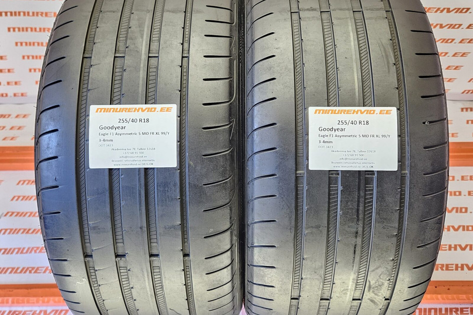 Used summer tire 255/40R18 GoodYear Eagle F1 Asymmetric 5 MO FR XL 99/Y