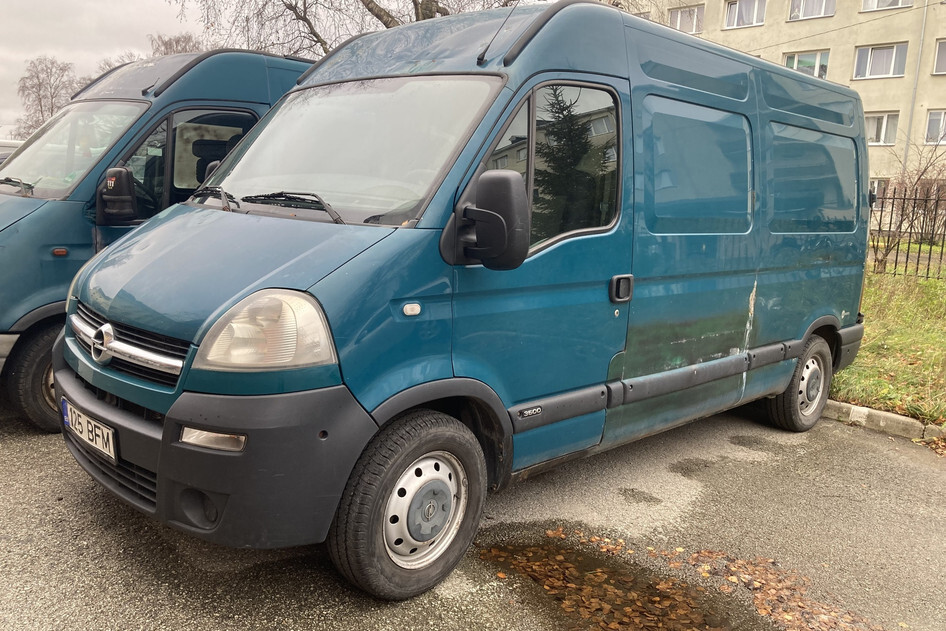Opel Movano, 2005, 2.5, 84 kW, dīzelis, manuālā, priekšējā piedziņa
