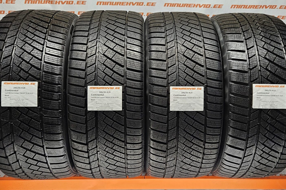 Kasutatud lamellrehv 245/35R19 Continental ContiWinterContact TS830P FR XL 93/W/V
