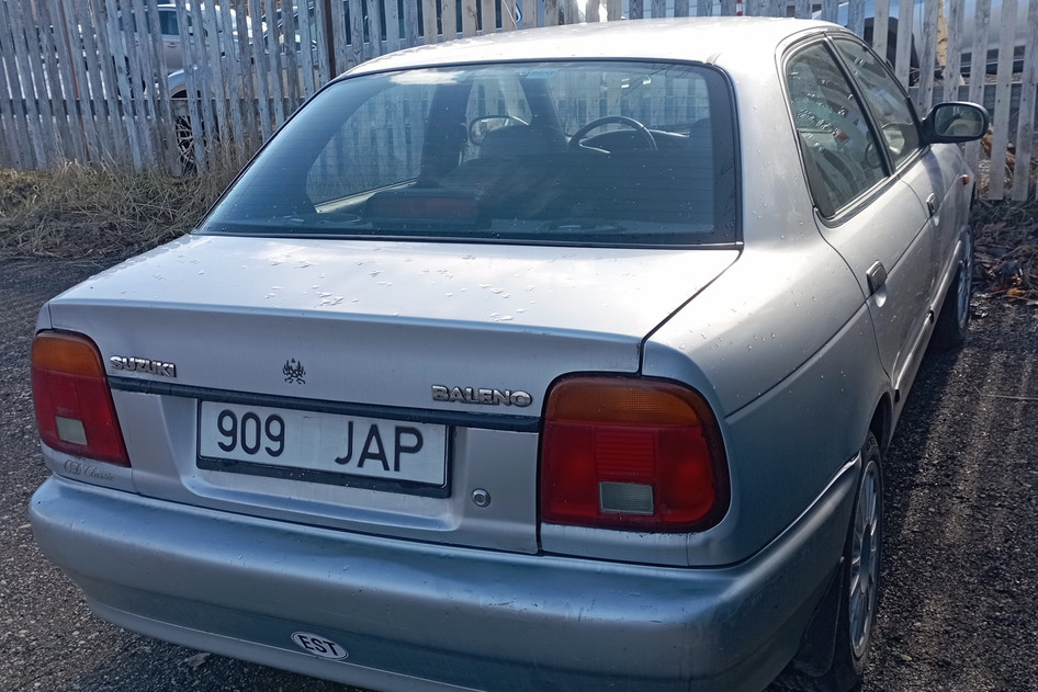 Suzuki Baleno, 1998, 1.3, 63 kW, benzinas, mechaninė, priekiniai varomieji ratai