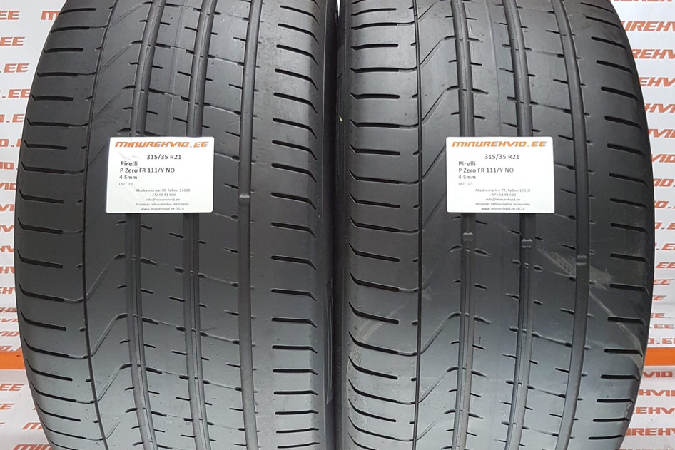 Kasutatud suverehv 315/35R21 Pirelli P Zero FR 111/Y NO