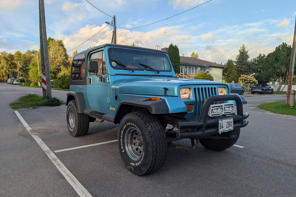 Jeep Wrangler, 1995, 2.5, 89 kW, бензин, механическая, полный привод