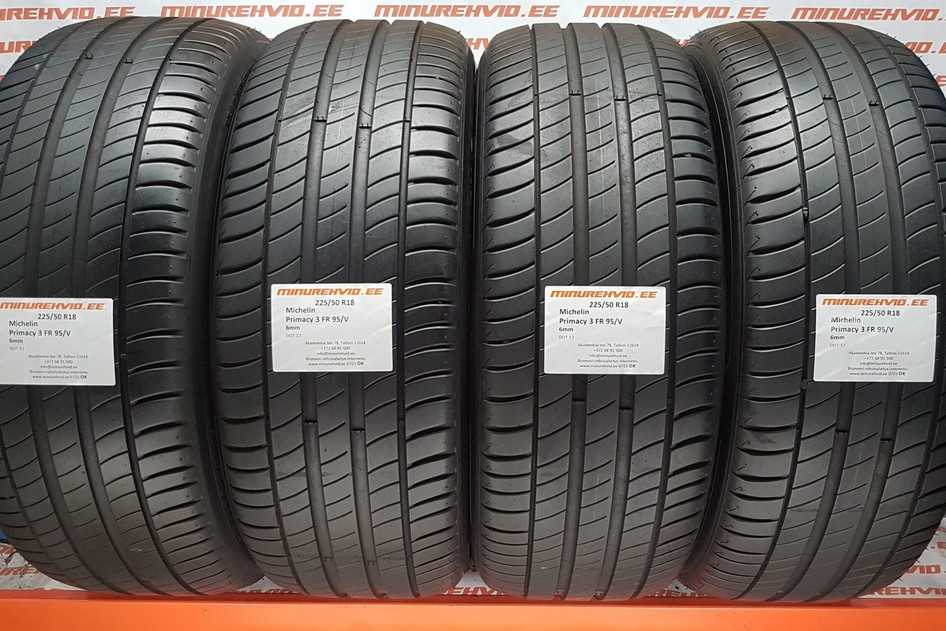 Used summer tire 225/50R18 Michelin Primacy 3 FR 95/V.