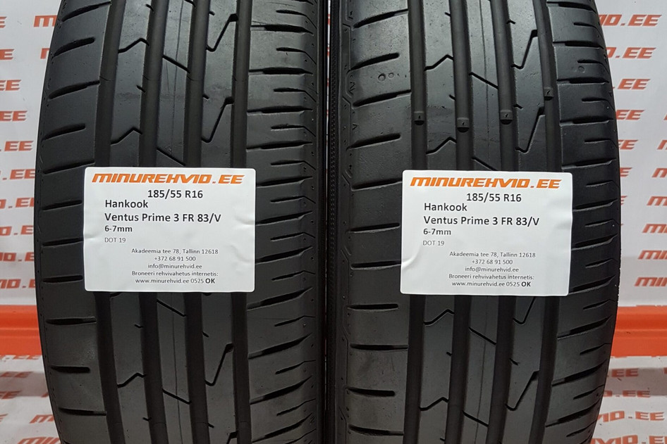 Kasutatud suverehv 185/55R16 Hankook Ventus Prime 3 FR 83/V