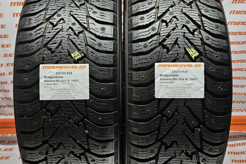 Used studded tire 235/55R18 Bridgestone Noranza 001 SUV XL 104/T