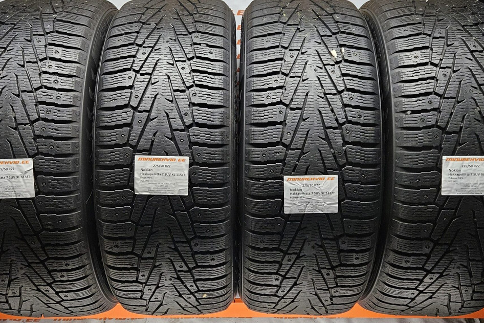 Used studded tire 275/50R22 Nokian Hakkapeliitta 7 SUV XL 115/T