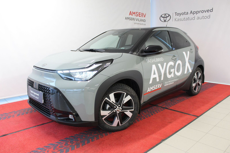 Toyota Aygo, 2025, 1.5, 68 kW, hübriid (bensiin/elekter), automaat, esivedu