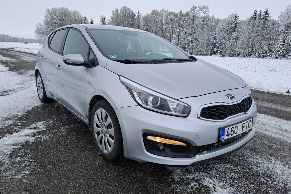 Kia cee'd / Ceed, 2017, 1.4, 66 kW, дизель, механическая, передний привод