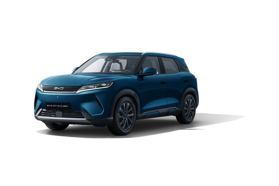 BYD ATTO 2, pistikhübriid (bensiin/elekter), automaat, esivedu