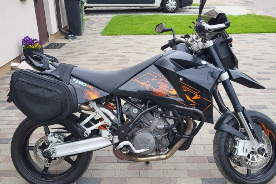 KTM 950 SUPERMOTO, 2008, 0.9, 72 kW, petrol, manual, rear-wheel drive