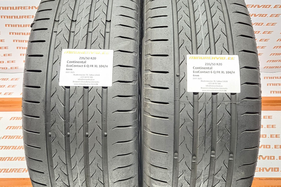 Kasutatud suverehv 235/50R20 Continental EcoContact 6 Q FR XL 104/H