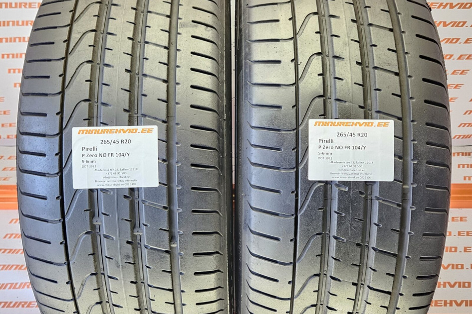 Used summer tire 265/45R20 Pirelli P Zero NO FR 104/Y 3923