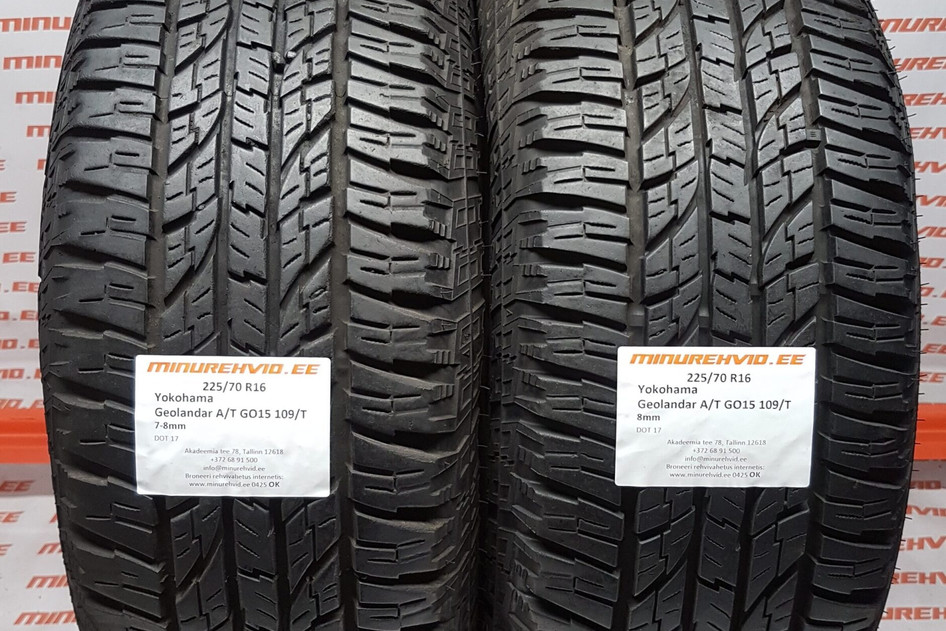 Kasutatud suverehv 225/70R16 Yokohama Geolandar A/T GO15 109/T
