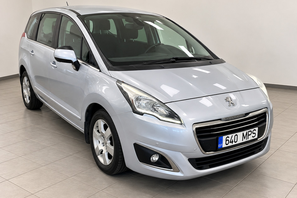 Peugeot 5008, 2016, 1.6, 121 kW, bensiin, automaat, esivedu