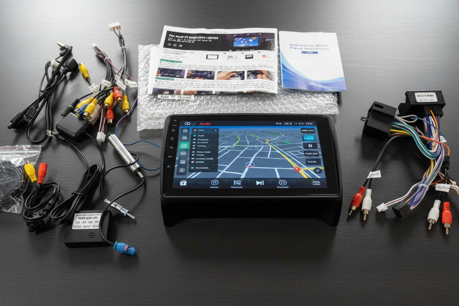 Audi TT MK2 (8J) 2006-2014 4+64 9" Android makk