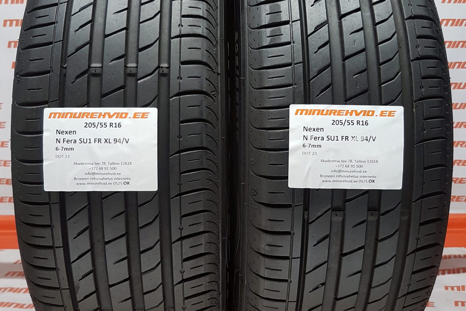 Kasutatud suverehv 205/55R16 Nexen N Fera SU1 FR XL 94/V