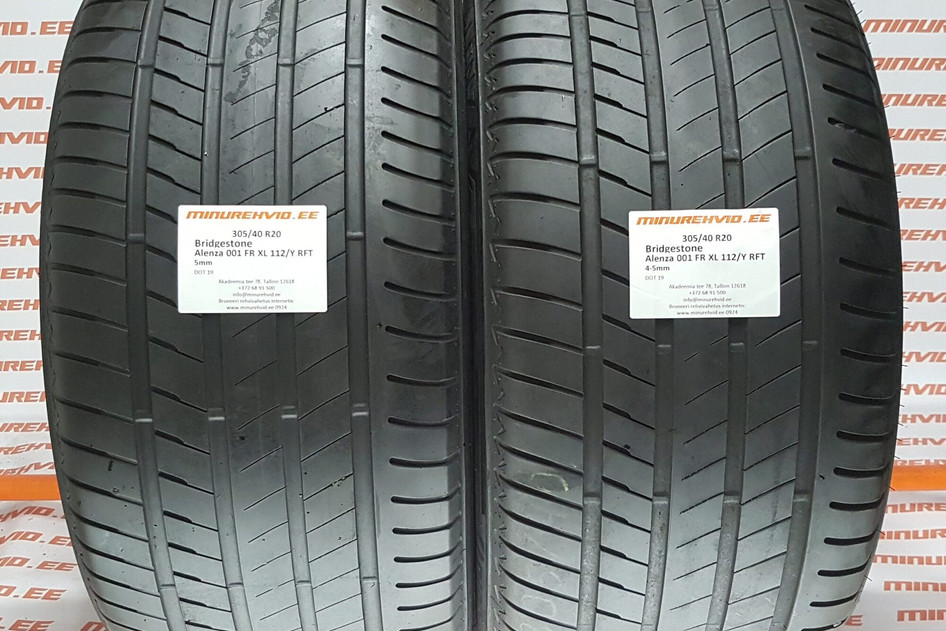 Kasutatud suverehv 305/40R20 Bridgestone Alenza 001 FR XL 112/Y RFT