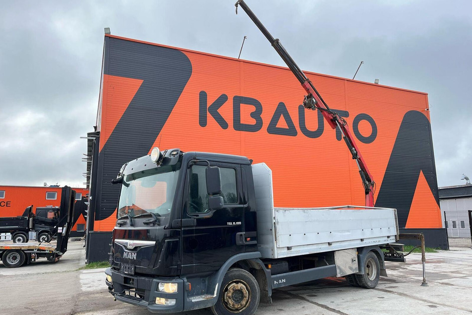 MAN TGL 8.180 4x2, 2015, 132 kW, дизель, автомат