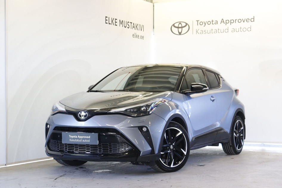 Toyota C-HR, 2022, 1.8, 72 kW, hübriid (bensiin/elekter), automaat, esivedu