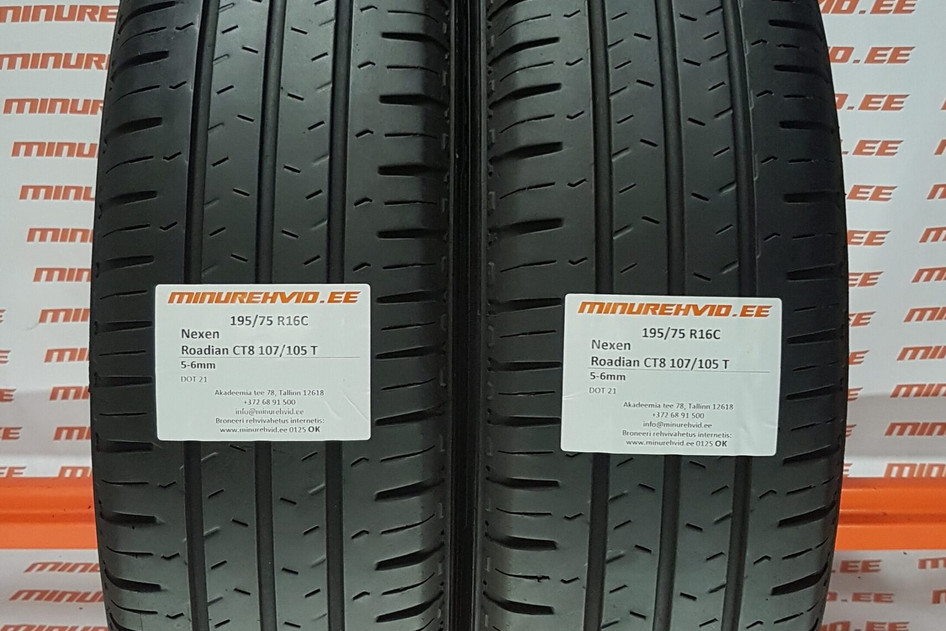 Used summer tire 195/75R16 Nexen Roadian CT8 107/105 T