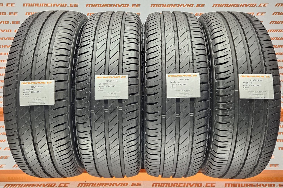 Подержанный летняя шина 215/65R16 Michelin Agilis 3 106/104 T 2923