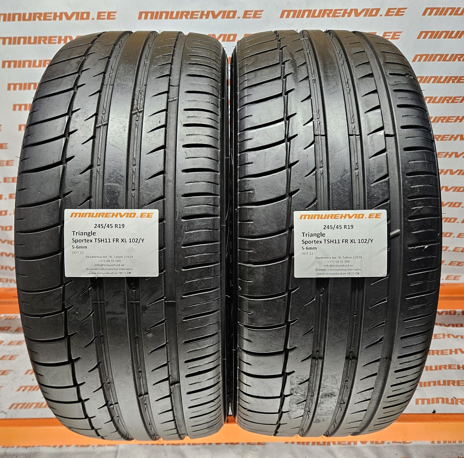 Used summer tire 245/45R19 Triangle Sportex TSH11 FR XL 102/Y