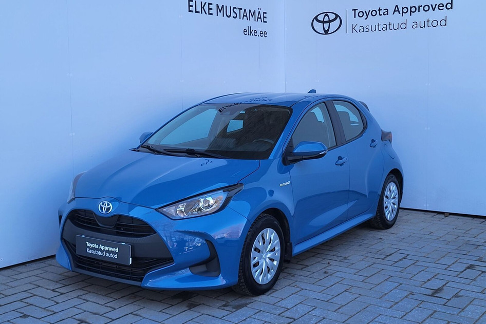 Toyota Yaris, 2021, 1.5, 68 kW, hübriid (bensiin/elekter), automaat, esivedu