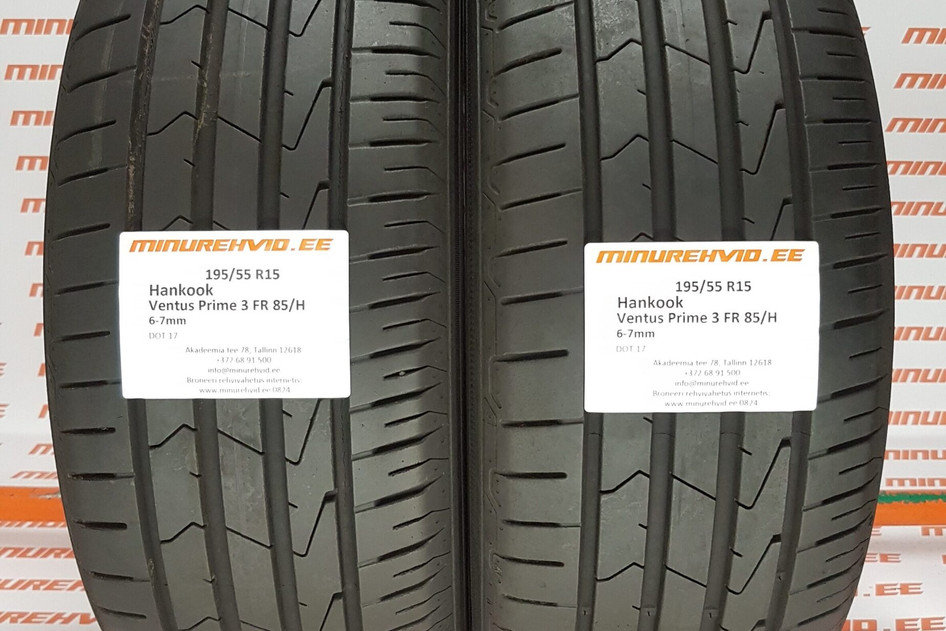Kasutatud suverehv 195/55R15 Hankook Ventus Prime 3 FR 85/H