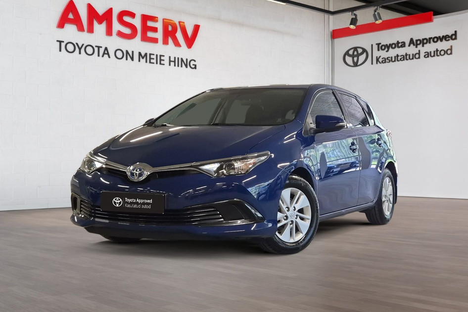 Toyota Auris, 2017, 1.8, 73 kW, hübriid (bensiin/elekter), automaat, esivedu